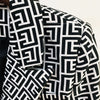 High Street Designer Jacket Women's Double Breasted Lion Buttons Geometrical Jacquard Blazer