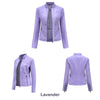 Leather Jacket Women Spring Autumn Jackets Ladies Motorcycle Large Size Stand Collar PU Leather Jacket Female Outerwear 3XL