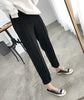 Thicken Women Pencil Pants Autumn Winter Trousers OL Style Female Work Suit Pants Loose Female Trousers Capris 6648