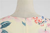 Women Flower Print Autumn Dress Casual Winter Half Sleeve Elegant Vintage Dress Robe Femme Pinup Office Party Vestidos