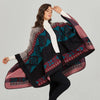 Winter Poncho Women Capes Scarf Imitation Cashmere Ladies Scarves Warm Shawls Wraps Woman Ponchos Bufanda Mujer Foulard