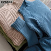 elegant OL turtleneck slim long Sweater dress women Thick knit Autumn Winter dress female Slim A-line basic dress casual