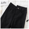 Jeans Female Denim Pants Black Color Womens Jeans Woman Stretch Bottoms Skinny Pants For Women Trousers 38