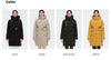 brand women's coat Women's winter jacket down parka warm outwear Female black patchwork thick jacket 020