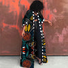 Africa Clothes for Women Dashiki Autumn Winter African Women Printing Long Shirt Cardigan Coat Dress African Dresses Women