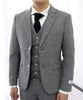 Business Gentleman (suit + Vest + Trousers) Vintage Herr Line Slim Fit Formal Wedding Wedding Dress Three-piece Set