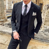 Jacket Vest Pants High End Bridegroom's Man Formal Wedding Gown Business Party Slim Fit Suit Blazer Coat Trousers 3 Pcs Sets