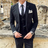 Jacket Vest Pants High End Bridegroom's Man Formal Wedding Gown Business Party Slim Fit Suit Blazer Coat Trousers 3 Pcs Sets