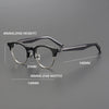 Japan Designer Acetate Glasses Frame Men Vintage   Round Prescription Myopia Eyeglasses Frame Women Retro Luxury Brand Eyewear