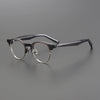 Japan Designer Acetate Glasses Frame Men Vintage   Round Prescription Myopia Eyeglasses Frame Women Retro Luxury Brand Eyewear