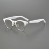Japan Designer Acetate Glasses Frame Men Vintage   Round Prescription Myopia Eyeglasses Frame Women Retro Luxury Brand Eyewear