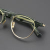 Japan Designer Acetate Glasses Frame Men Vintage   Round Prescription Myopia Eyeglasses Frame Women Retro Luxury Brand Eyewear