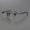 Japan Designer Acetate Glasses Frame Men Vintage   Round Prescription Myopia Eyeglasses Frame Women Retro Luxury Brand Eyewear