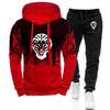 Leon Athletic Club de Bilbao  Men's  Print Gradient Hoodies Casual Sweatpant Jackets Sport Hip Hop Coats + Trousers Suits