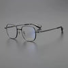 Luxury Pure Titanium Glasses Frame Men Women Vintage Myopia Prescription Eyeglasses Frame    Retro Designer Brand Eyewear