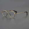 Luxury Pure Titanium Glasses Frame Men Women Vintage Myopia Prescription Eyeglasses Frame    Retro Designer Brand Eyewear