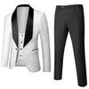 Men's Business Casual Slim Suit Small Suit Young Groom Wedding Dress Costume Homme 3 Pièces  Suit Men  Suit