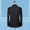 Men's Business Formal Slim Suit 3-piece Blazer Vest Pants Men's Boutique  Bridegroom Wedding High-end Casual Suit