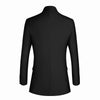 Men's Suit Professional Business Casual Suit Stylish Double Row Dark Blue Black Grey Slim Fi ttrajes Elegante Para Hombres