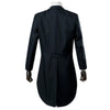 Mens Tuxedo Tailcoat Formal Dress Suits Swallow Tail Coat Navy Blue Male Jacket and Pants Party Wedding Dance Magic Performance