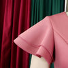 Women Short Ruffles Sleeve O-neck Ribbon Bodycon Midi Dress Street Africa OL Evening Sexy Party Dresses Vestido