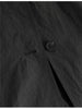 Free and Comfortable Mid-Length Trench Coat for Women, All-Cotton Jacket, Spring Style