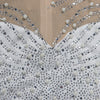 Women Long Sleeve Diamonds Rhinestones High Side Split Mermaid Midi Maxi Dress Even Sexy Party Dresses Vestidos