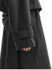 Free and Comfortable Mid-Length Trench Coat for Women, All-Cotton Jacket, Spring Style