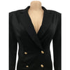 Elegant Women Blazer Women Autumn Winter Streetwear Robe Femme Blazer Style Bodycon Midi Dress Female Clothing