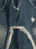 Women Streetwear Ripped Out Hole Denim Pants Fall Autumn Loose Safari Style Cargo Harem Hip Hop Jeans