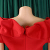 Elegant Women Long Evening Dresses Ruched Off Shoulder Slim Bodycon Mermiad White Dress Formal Party Wedding Guest Gown