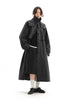 Free and Comfortable Mid-Length Trench Coat for Women, All-Cotton Jacket, Spring Style