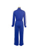 Active Women's Set Long Sleeve Striped Sweatshirt+Straight Pants Fall Street Two 2 Piece Sets Outfits Sportwear