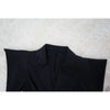 Vintage Women Single Breasted Notched Neck Puff Long Sleeve Mesh Cascading Ruffles Big Swing Blazer Dress Chic Vestidos