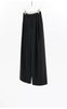 Naples Wide-Leg Pants Women's Wool Trousers Casual Suit Pants Spring and Autumn