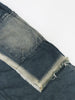 Women Streetwear Ripped Out Hole Denim Pants Fall Autumn Loose Safari Style Cargo Harem Hip Hop Jeans