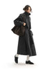 Free and Comfortable Mid-Length Trench Coat for Women, All-Cotton Jacket, Spring Style