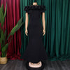 Elegant Women Long Evening Dresses Ruched Off Shoulder Slim Bodycon Mermiad White Dress Formal Party Wedding Guest Gown
