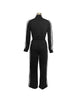Active Women's Set Long Sleeve Striped Sweatshirt+Straight Pants Fall Street Two 2 Piece Sets Outfits Sportwear