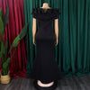 Elegant Women Long Evening Dresses Ruched Off Shoulder Slim Bodycon Mermiad White Dress Formal Party Wedding Guest Gown