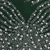Women Long Sleeve Diamonds Rhinestones High Side Split Mermaid Midi Maxi Dress Even Sexy Party Dresses Vestidos