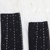 Women Mesh Patchwork Diamonds Rhinestones Bodycon Midi Mermaid Maxi Dress Evening Sexy Party Dresses Vestidos