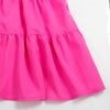 Elegant Women Puff Sleeve Single Breasted Lapel Collar Babydoll Dress Street White Big Swing Loose Smock Shirt Dresses