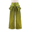 Women detachable pocket Zipper Fly Loose Wide Leg Pants Cargo Streetwear Safari Style Trousers