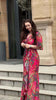 Solid Long Dress Women Flare Sleeve A Line Dresses Casual Ruffles Midi Waist Vestidos V Neck Office Lady Slight Strech