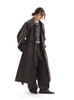 Free and Comfortable Mid-Length Trench Coat for Women, All-Cotton Jacket, Spring Style