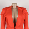 Women's Set Full Sleeve X-Long Blazer Coat+ Long Pant Suit Spring Streetwear Two 2 Piece Set Africa OL Work Outfits
