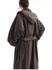 Free and Comfortable Mid-Length Trench Coat for Women, All-Cotton Jacket, Spring Style