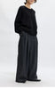 Naples Wide-Leg Pants Women's Wool Trousers Casual Suit Pants Spring and Autumn