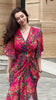 Solid Long Dress Women Flare Sleeve A Line Dresses Casual Ruffles Midi Waist Vestidos V Neck Office Lady Slight Strech